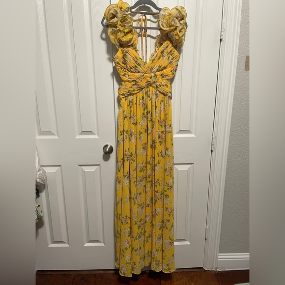NWT ANTONIO MELANI
Manila Floral Print Rosette
Sleeveless V-Neck Maxi Dress - Picture 3 of 6